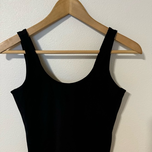 Girlfriend Collective Bike Unitard Black Bodysuit Workout Loungewear-Small - Picture 5 of 8